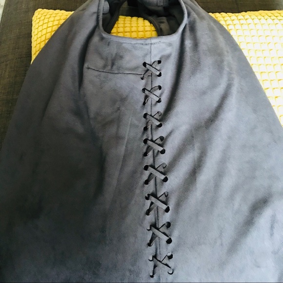 Faux suede dress by Black Swan - Picture 3 of 3